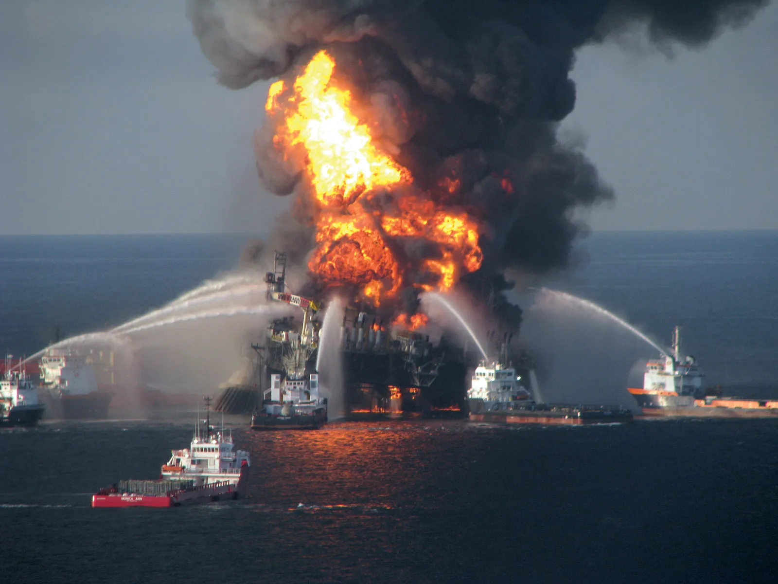 Deepwater Horizon Fire Accident