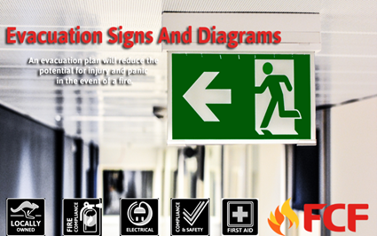 Evacuation Signs and Diagrams