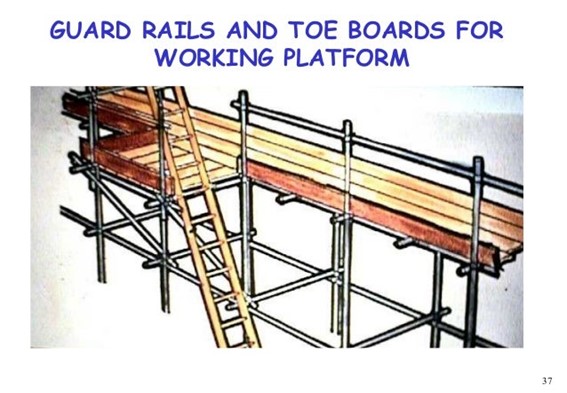 Toe Boards and Guardrails