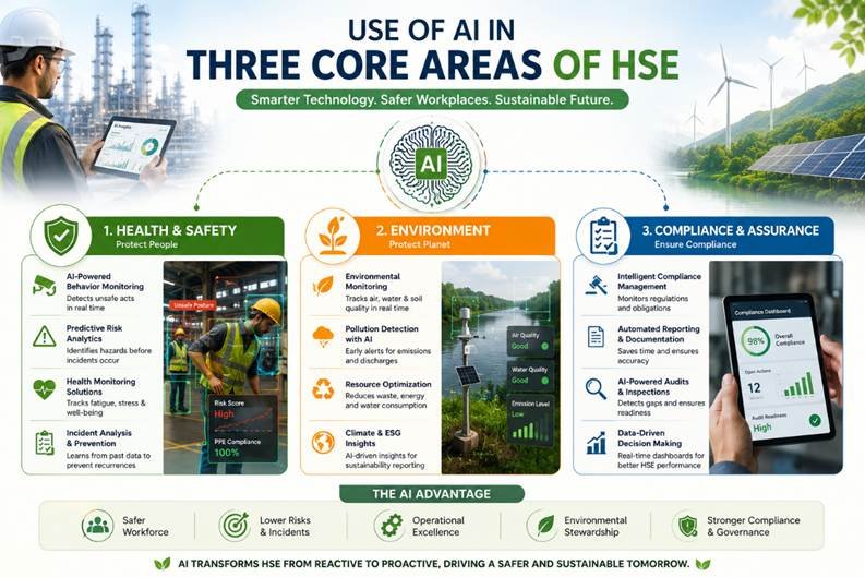 Three Core areas of HSE