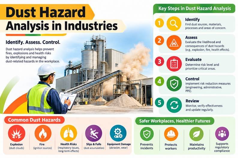 Dust hazard Analysis in Industries